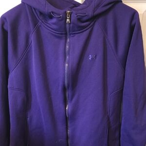 Under Armour Deep Purple Full-Zip Hoodie